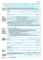 Scarica il modello in Pdf